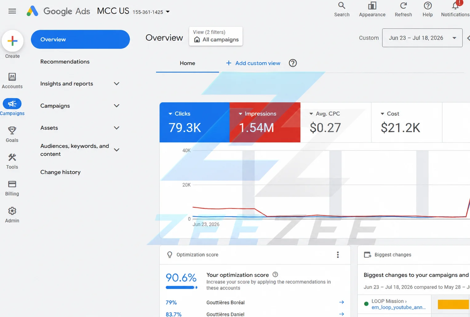 AKUN MCC GOOGLE ADS VERIF