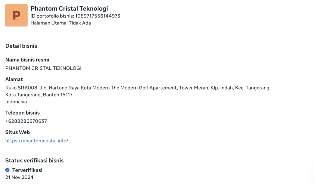 BM VERIFIED FB ISI 3 AKUN IKLAN