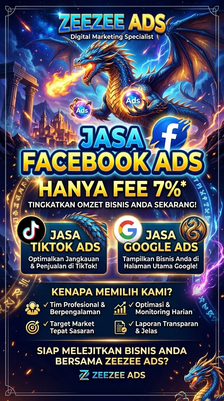 Jasa Fb Ads Fee 7%